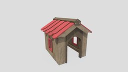 Dog House dog, architecture, house, wood, building