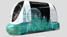 GateWay Driverless bus future, battery, bus, gateway, driverless, electric
