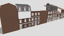 Victorian victorian, buildings, medieval, walls, tudor, georgian, building, street, modular, wall