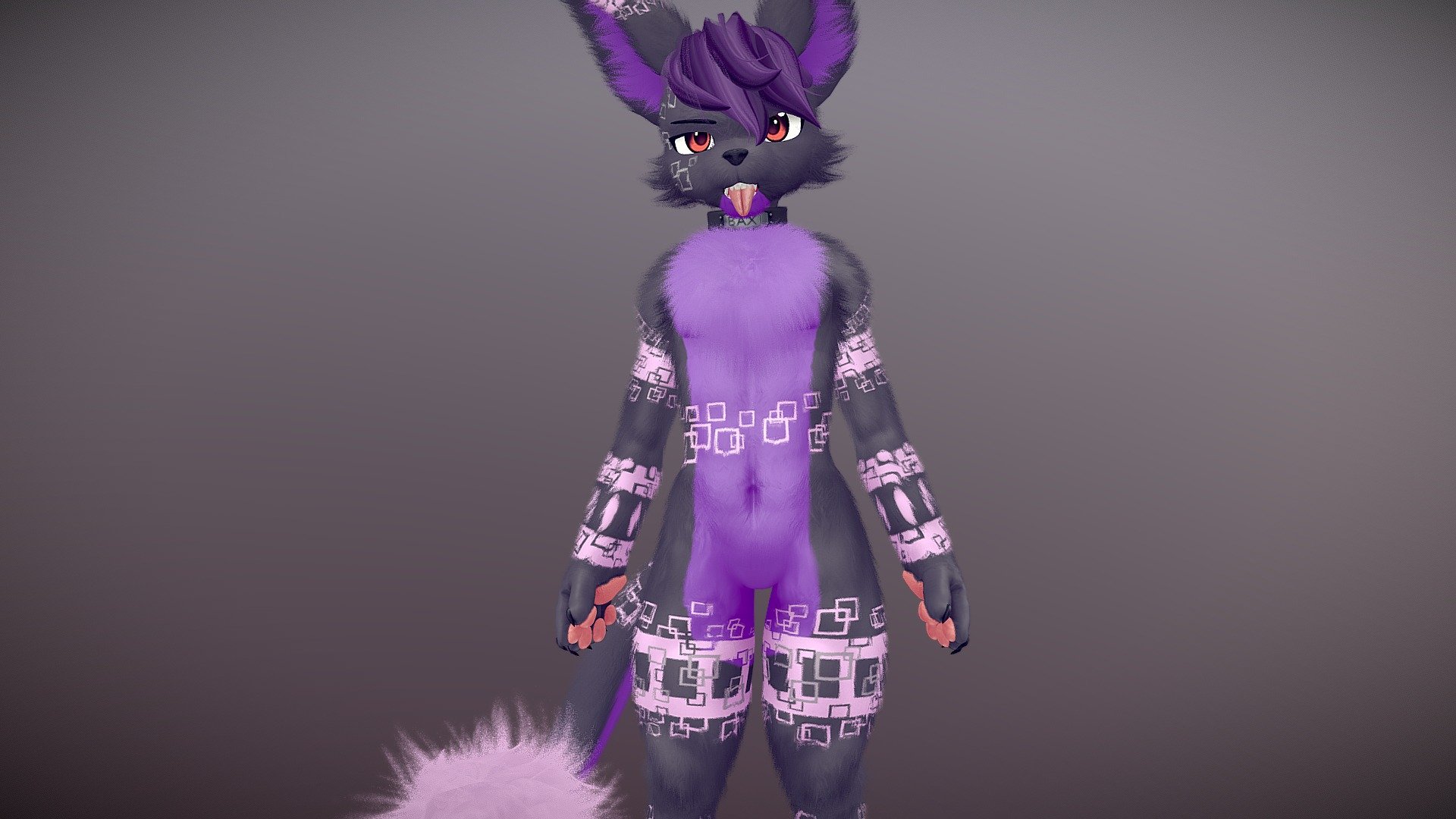 commission info: https://www.furaffinity.net/commissions/hickysnow/ - Baxter - 3D model by HickySnow (@Hicky_Snow) 3d model