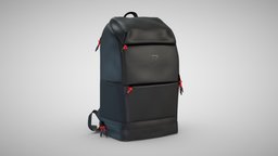 Sleek Backpack augmentedreality, ar, quixel, backpack, web, pbr-texturing, 3d, pbr, augmented-reality