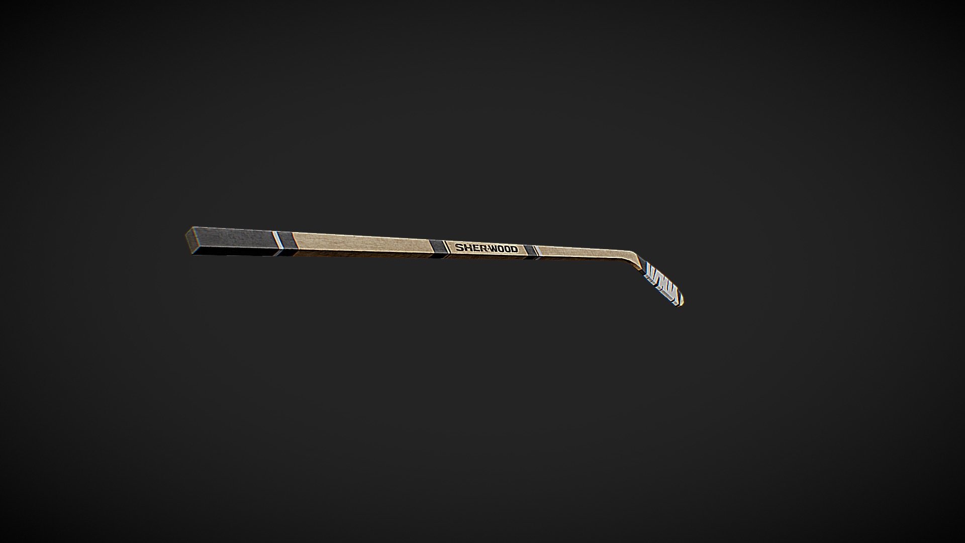 Hockey Stick - 3D model by minemine 3d model