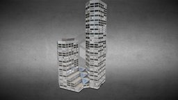 US Bank Plaza tower, plaza, minneapolis, blender3dmodel, citiesskylines, low-poly-model, minnesota, cities_skylines, building-modern, building-design, low-poly, blender, lowpoly, building, cities-skylines, workshop, steam, steamworkshop, us-bank-plaza, blender-building