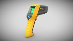 Thermometer infrared, equipment, hot, temp, hospital, thermometer, safety, tool, science, engine, medicine, measure, corona, thermo, temperature, technology, medical, covid, inudustrial