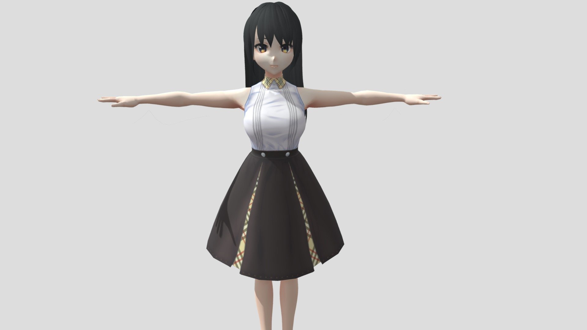 Model preview(Arisa)

Model preview(Xiang)



This character model belongs to Japanese anime style, all models has been converted into fbx file using blender, users can add their favorite animations on mixamo website, then apply to unity versions above 2019



Character : Arisa

Verts:16305

Tris:23570

Fourteen textures for the character



Character : Xiang

Verts:28159

Tris:37724

Sixteen textures for the character



This package contains VRM files, which can make the character module more refined, please refer to the manual for details



▶Commercial use allowed

▶Forbid secondary sales



Welcome add my website to credit :

Sketchfab

Pixiv

VRoidHub
 - 【Anime Character】Arisa/Xiang (V2/Unity 3D) - Buy Royalty Free 3D model by 3D動漫風角色屋 / 3D Anime Character Store (@alex94i60) 3d model