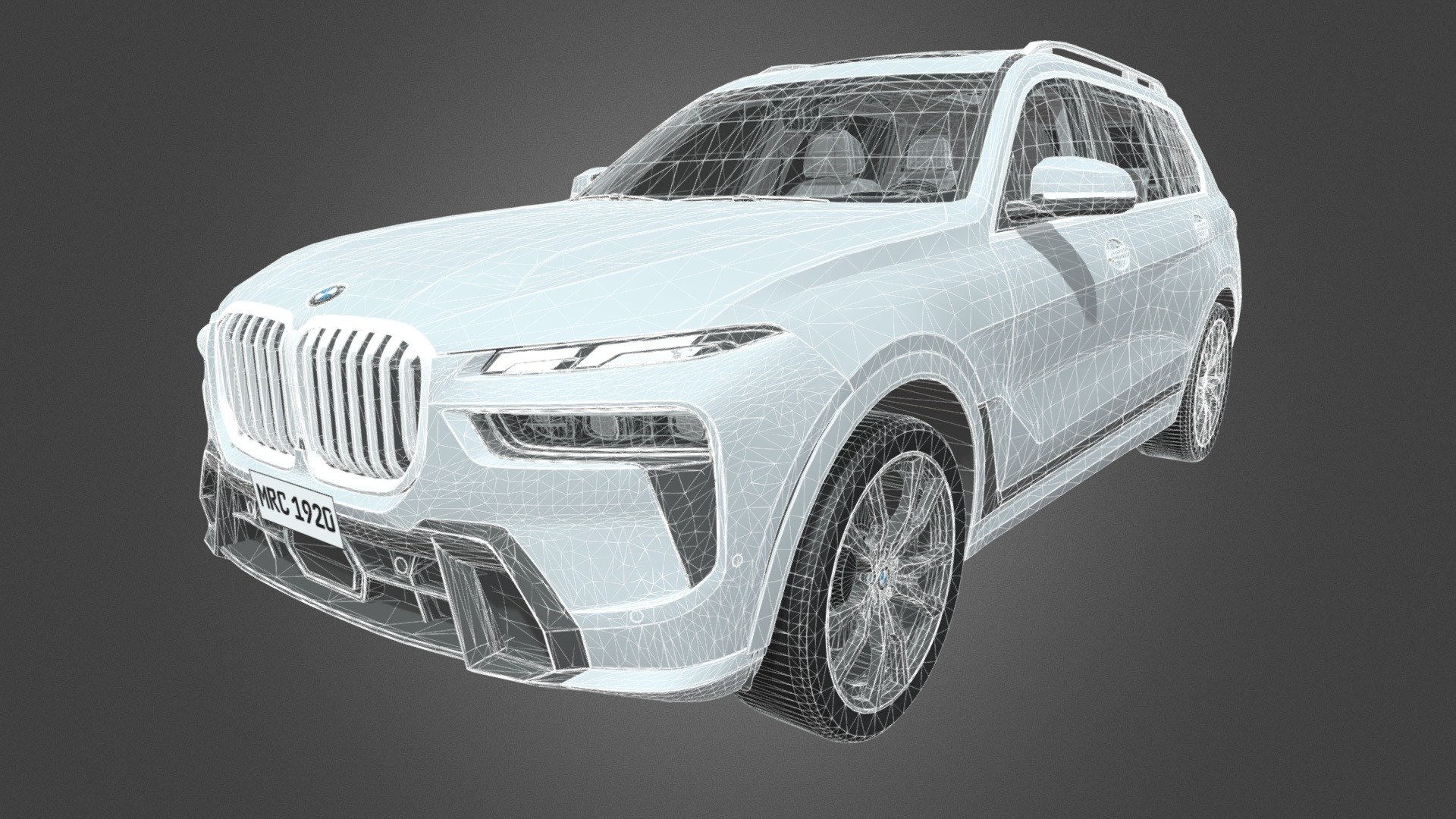 2023+BMW+X7+M60i+LCI (2) - 3D model by Marwanbouta 3d model