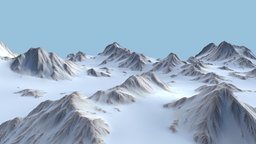 Snow Mountains Valley