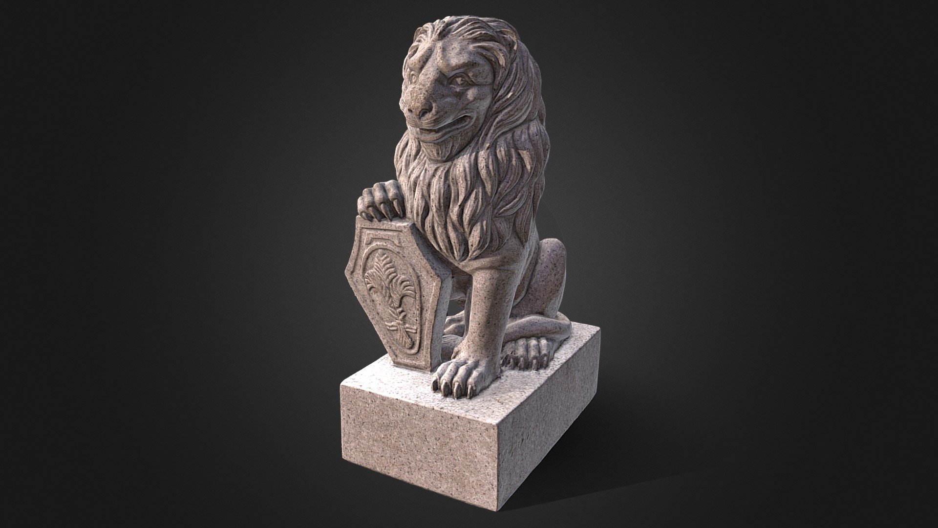 Lion - Buy Royalty Free 3D model by deNULL 3d model