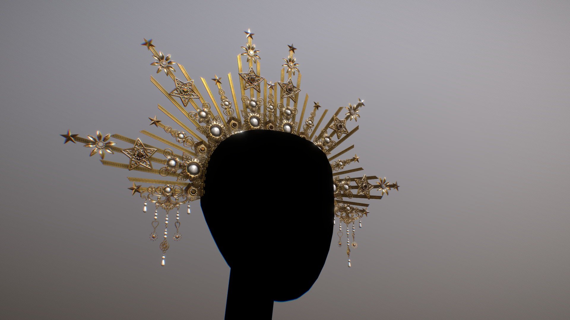 An awesome crown made for a game.
It can now be yours  only few beckets ! - The crown - Buy Royalty Free 3D model by BlackantMaster 3d model