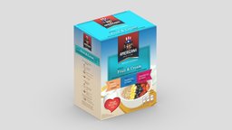 Supermarket Instant Oatmeal Low-poly PBR food, stand, shelf, chips, lays, cereal, store, display, cans, shelving, appliance, supermarket, realistic, box, commercial, products, shelves, corn, pasta, grocery, groceries, spaghetti, lasagna, snacks, flakes, convenience, asset, game, 3d, pbr, low, poly