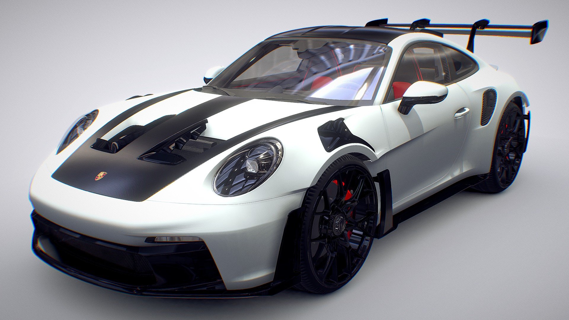 More models: https://boosty.to/black_snow02 - Porsche GT3 RS - Download Free 3D model by Black Snow (@BlackSnow02) 3d model