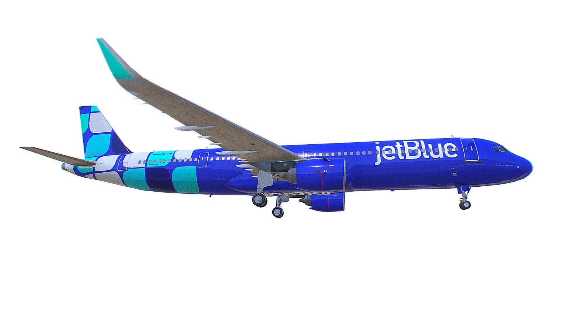 Airbus A321neo jetBlue Airways New Livery Photorealistic Low Poly 3D Model

Browse All of Airbus A321 Collection Here - Airbus A321neo jetBlue Airways New Livery - Buy Royalty Free 3D model by Omni Studio 3D (@omny3d) 3d model