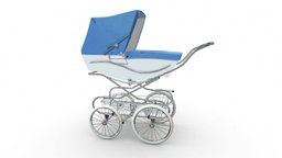 Silver Cross Retro Baby Stroller