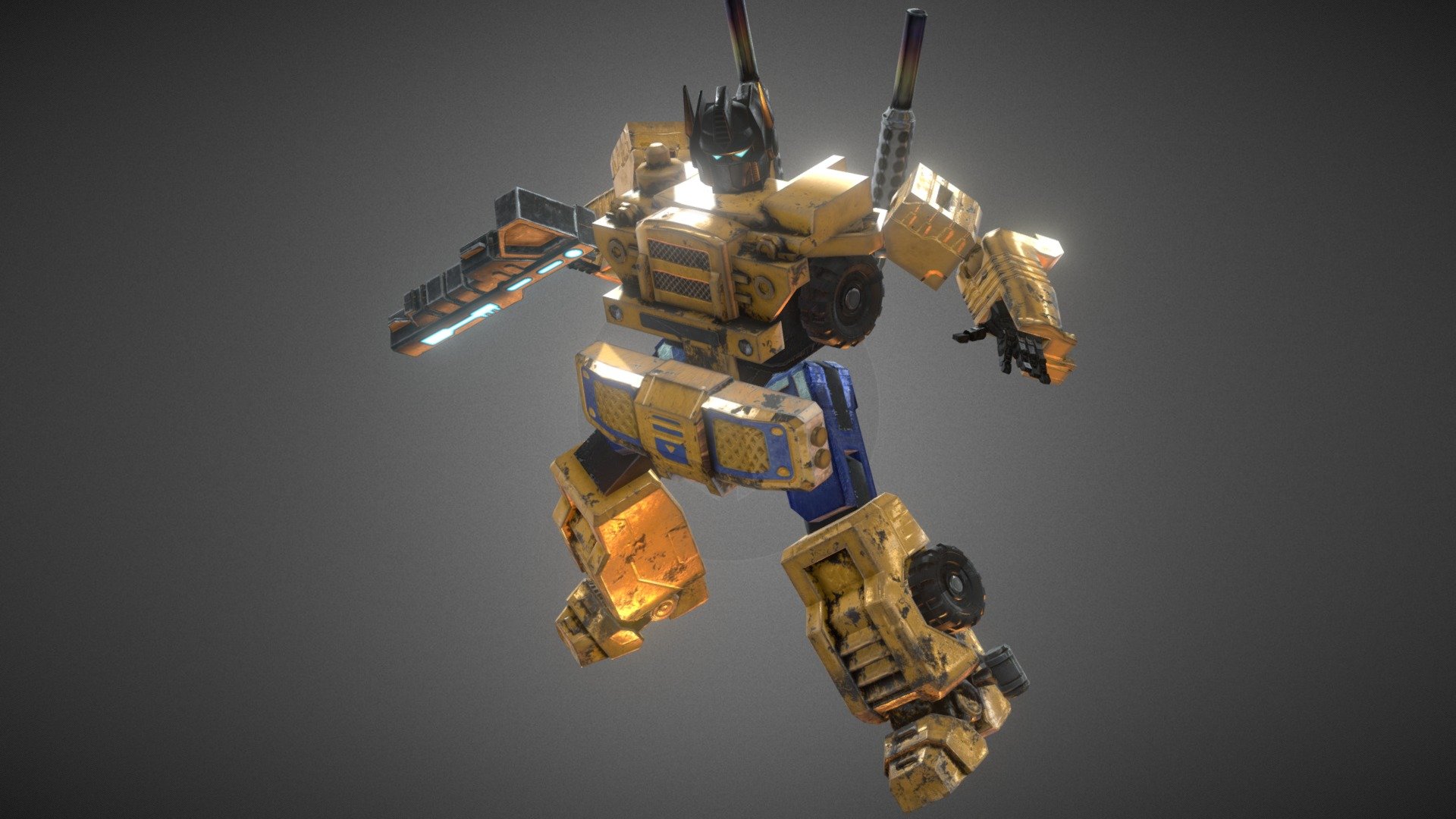 Tans Bot - 3D model by Alessandro Giommetti (@giommo77) 3d model