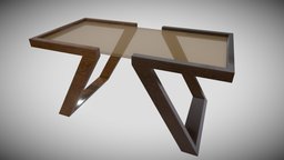 Table Living Room [Low_Poly] room, table, living, living_room, low-poly-model, low-poly, lowpoly, noai