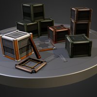 SciFi Crate Set 