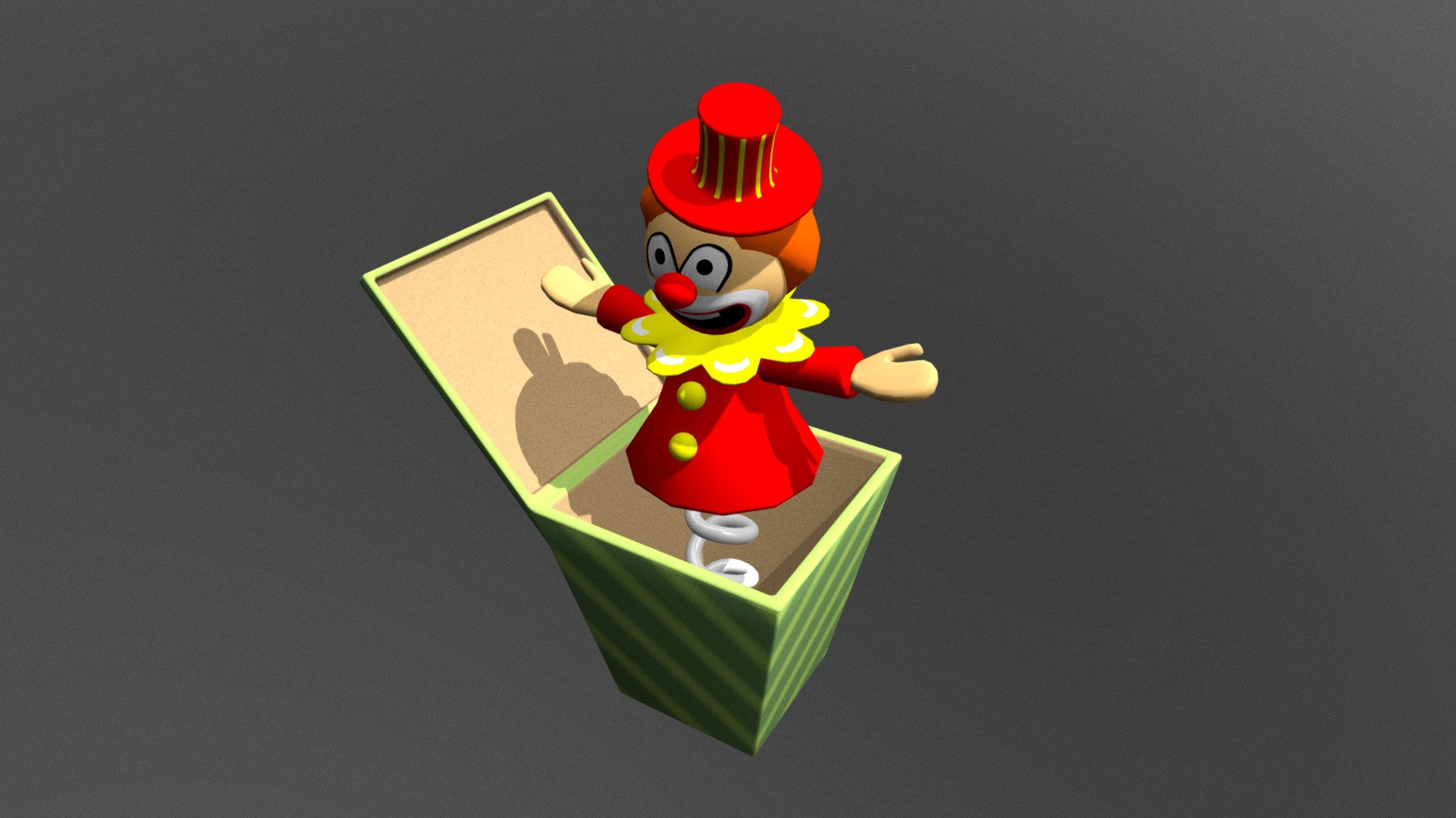Jack In The Box - 3D model by Alex (@333vasic) 3d model
