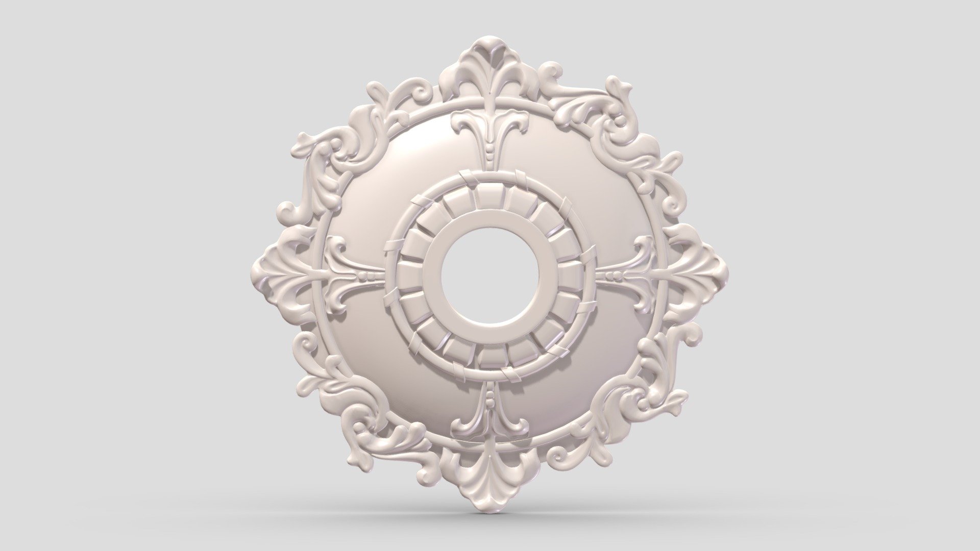 Hi, I'm Frezzy. I am leader of Cgivn studio. We are a team of talented artists working together since 2013.
If you want hire me to do 3d model please touch me at:cgivn.studio Thanks you! - Classic Ceiling Medallion 02 - Buy Royalty Free 3D model by Frezzy3D 3d model