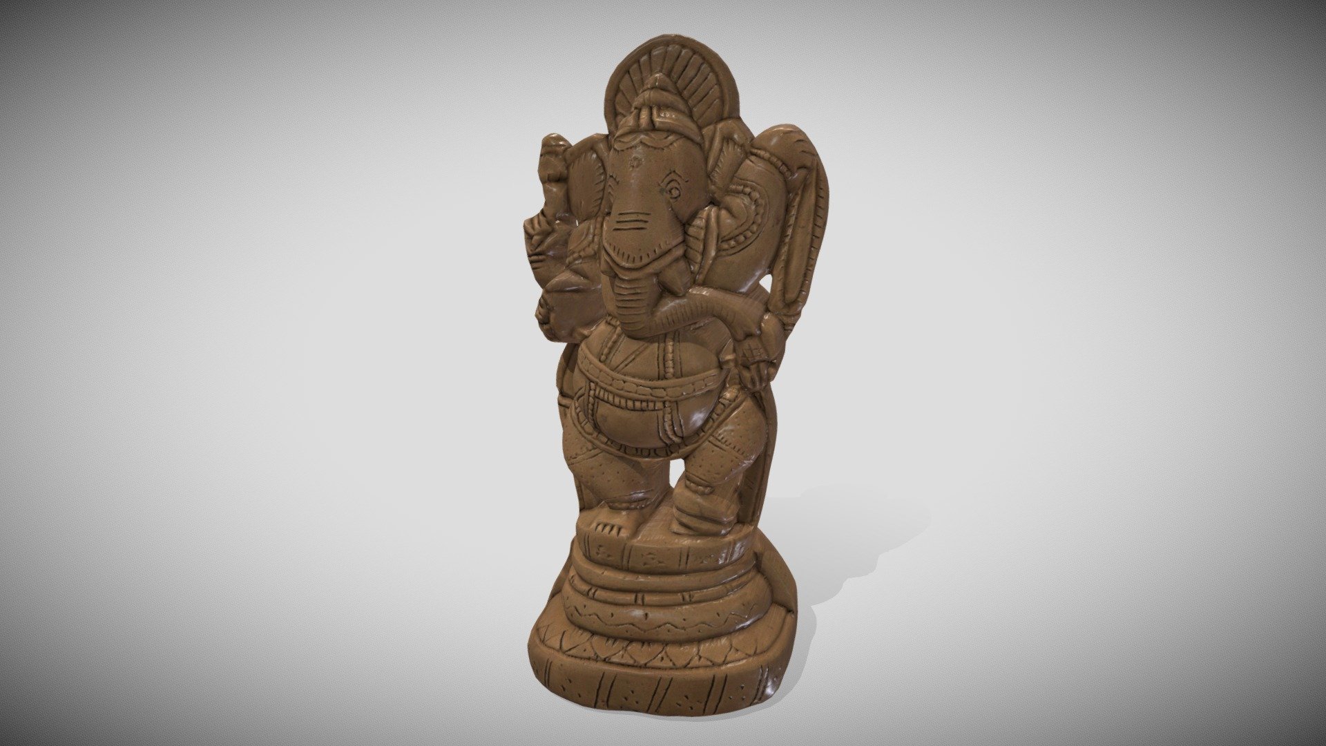 One Material 4k - Ganesh Classic - Download Free 3D model by Francesco Coldesina (@topfrank2013) 3d model