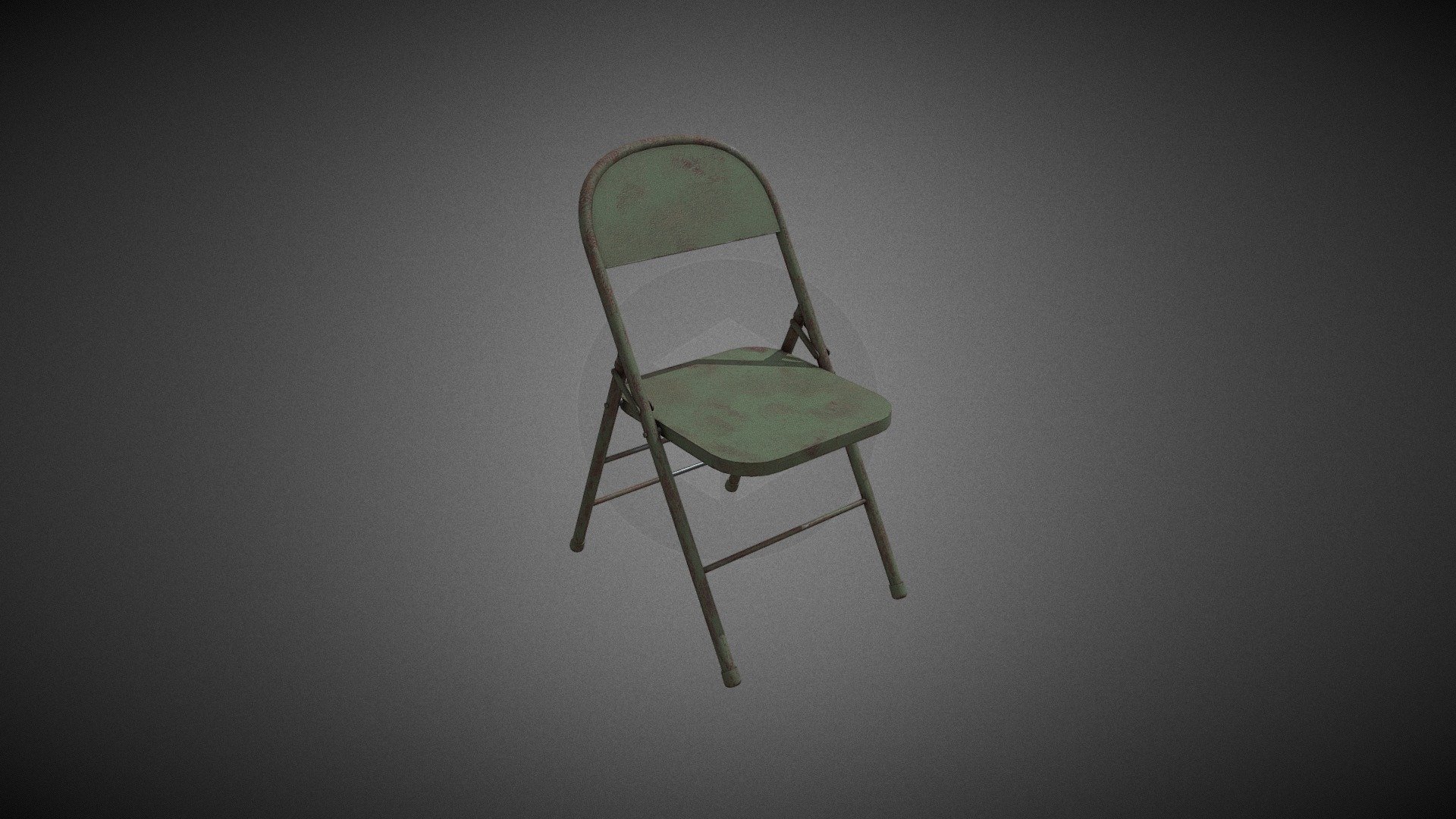 A very high quality, fully rigged Metallic Folding Chair with two looks, one new and other rusty.

The complete Chair model is a single mesh with single material. The model is completely rigged for the purpose of folding and unfolding animations.

Poly-count is kept as low as possible. All textures are very high quality with 2K resolution. All polygons are quads and no tris or N-Gons are used in geometry during production.


Key Features :

Available in 2 looks(1.Clean, 2.Rusty)
Minimum possible poly-counts
1 Mesh, 1 Material
Fully Rigged Real world scale
Only Quads(No tris or N-Gons)
Non-overlapping Unwrapped UVs
High quality 2K resolution textures


Model Information :

Vertices : 2,962
Faces : 2,579
Triangles : 5,158
Rigged : Yes
Animated : Yes
UV Mapped: Yes(Non-Overlapping)


Textures :

Base Color
Metallic Map
Roughness Map
Specular Map
AO Map
Normal Map


Animations :

Default
Closed
Closing
Opened
Opening
 - Folding Chair - Buy Royalty Free 3D model by Game Art Universe (@gameartuniverse) 3d model