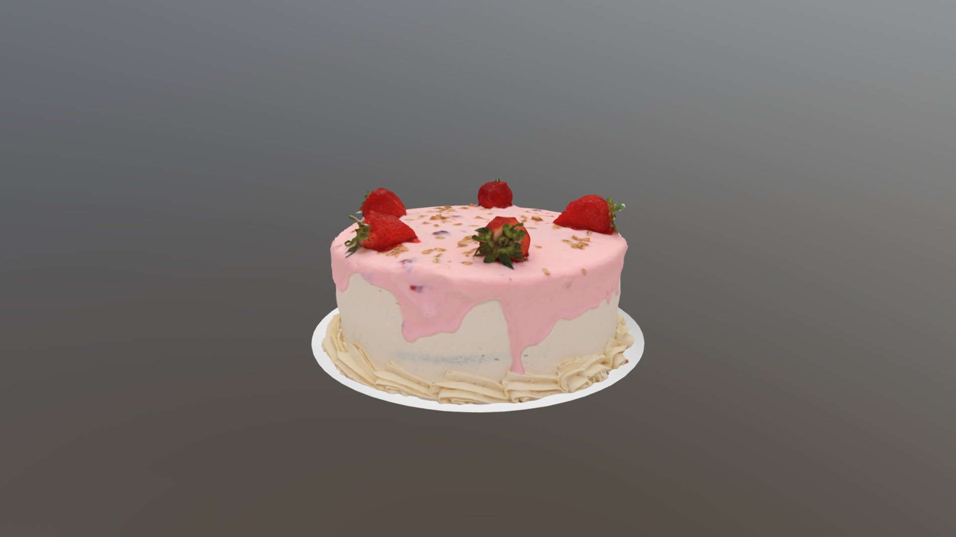 Yoghurt Fresa - 3D model by mrazielpera 3d model