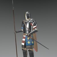 Knight of I. Charles of Hungary medieval, hungarian, anjou, knight