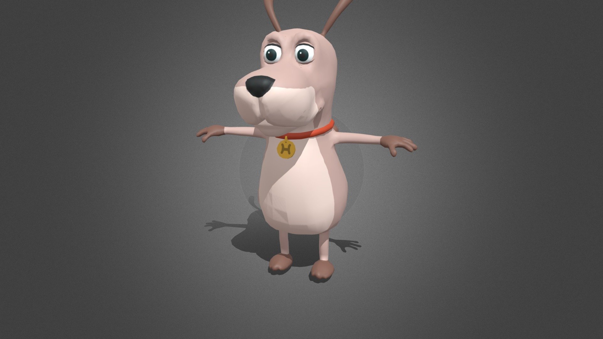 Cartoon Dog 3D Model:
- Model and Rigs made in Maya
- Lowpoly, 3517 vertices; 6804 tris
- 5 variations of  textures
- Nice topology, optimized, game ready
- All rigged, ready for animation - Cartoon Dog with Rigs and Poses - Buy Royalty Free 3D model by Dzung Dinh (@hugechimera) 3d model