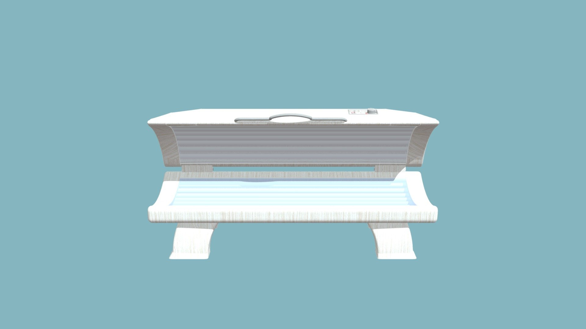 Banc UV / Tanning Bench - Sun Bench - Download Free 3D model by wgraphx 3d model
