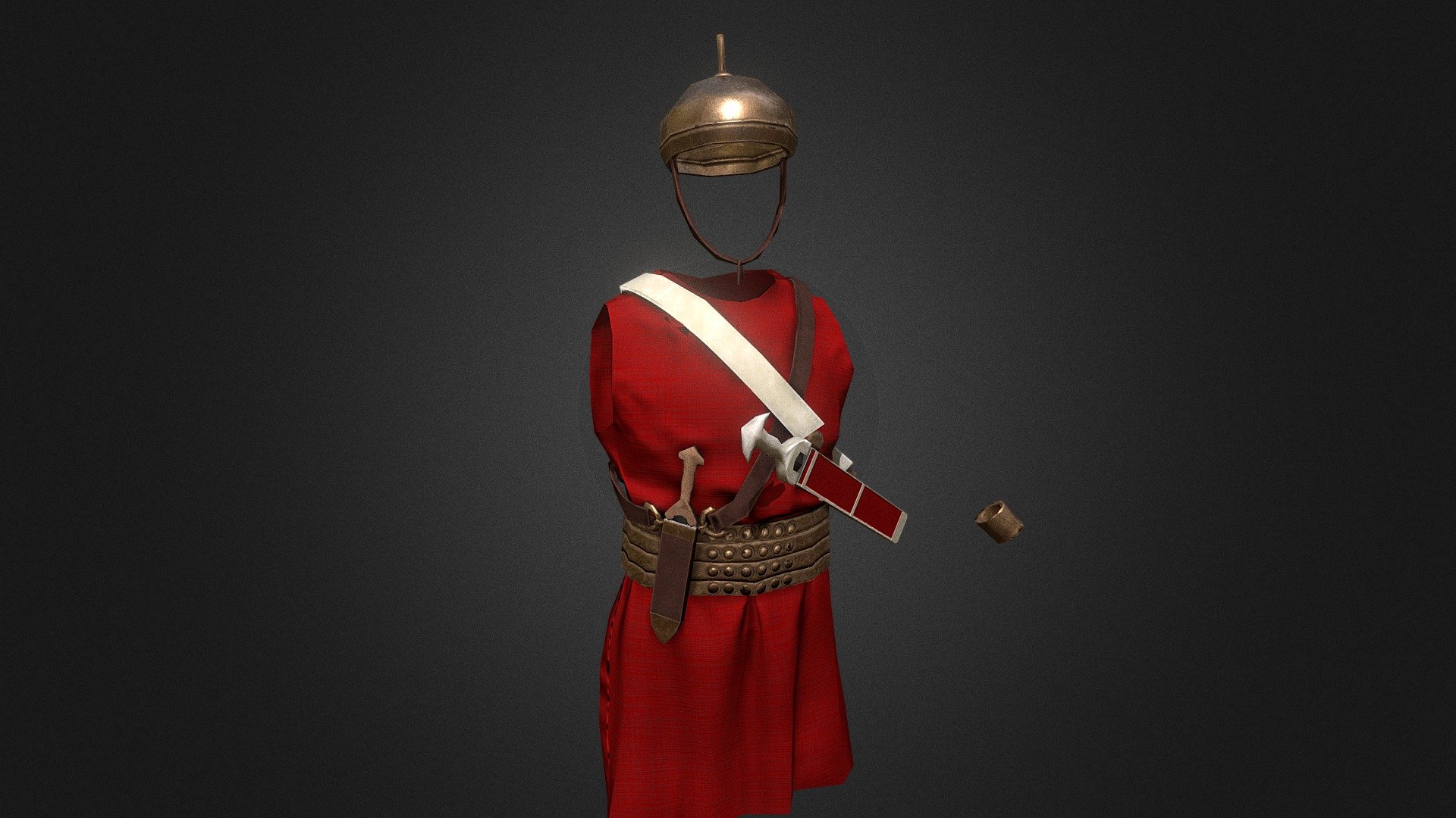 Based on data regarding an usual lower class Early Iron Age, Early Geometric Greek warrior from Attica.

Created for the Crusader Kings 3 mod, Haegemonia: An Ancient Odyssey - Early Iron Age Greek Warrior - 3D model by Vasikle (@someobne) 3d model