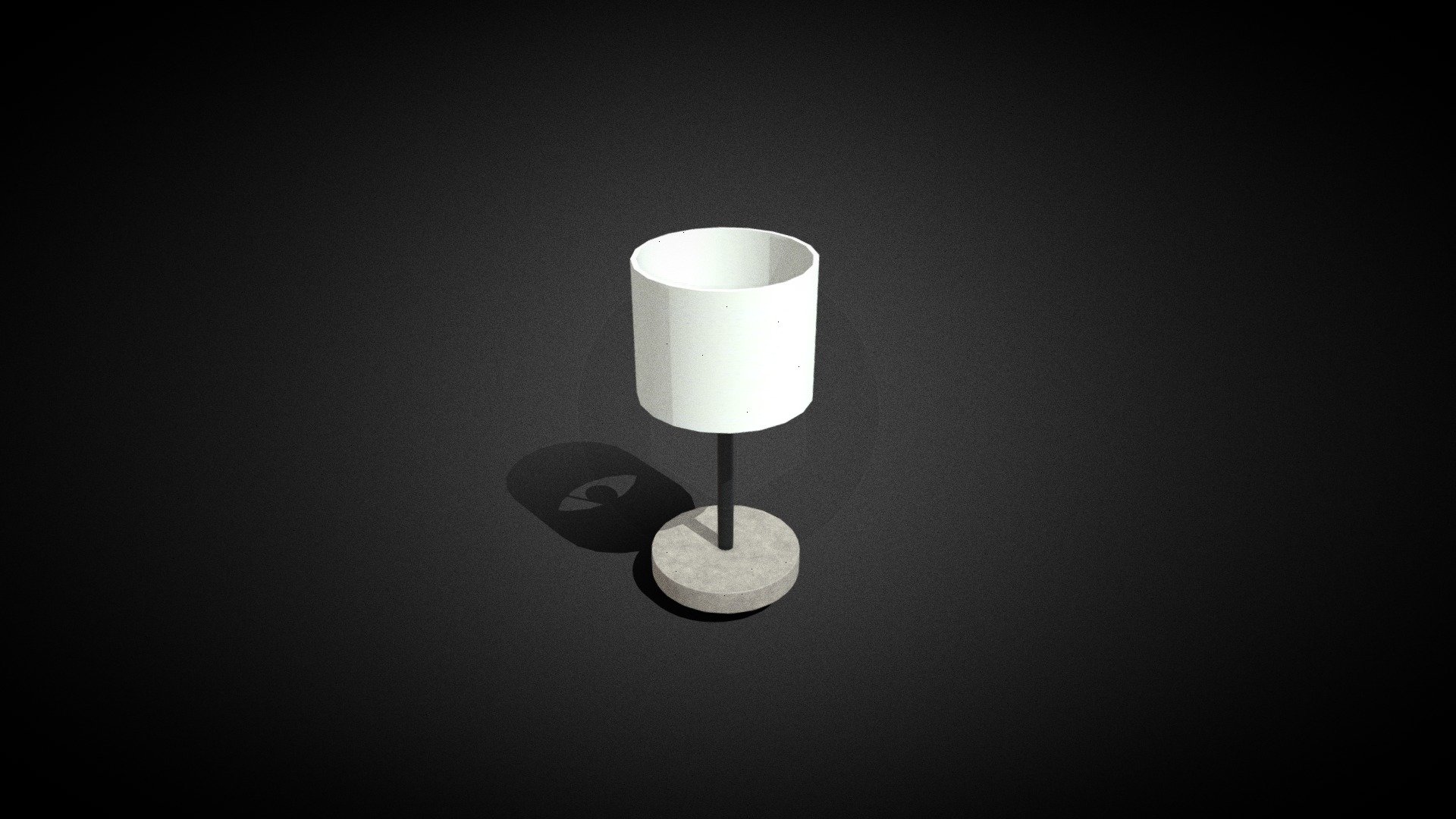 A small table lamp made for gaming ambiance. Project made in Maya 2022 and textured with the help of Sketchfab 3d model