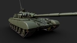T-72 M1 Variant armour, videogame, army, heavy, unreal, russian, videojuego, m1, variant, old, tank, t-72, unity, vehicle, pbr, military, textured, war, download