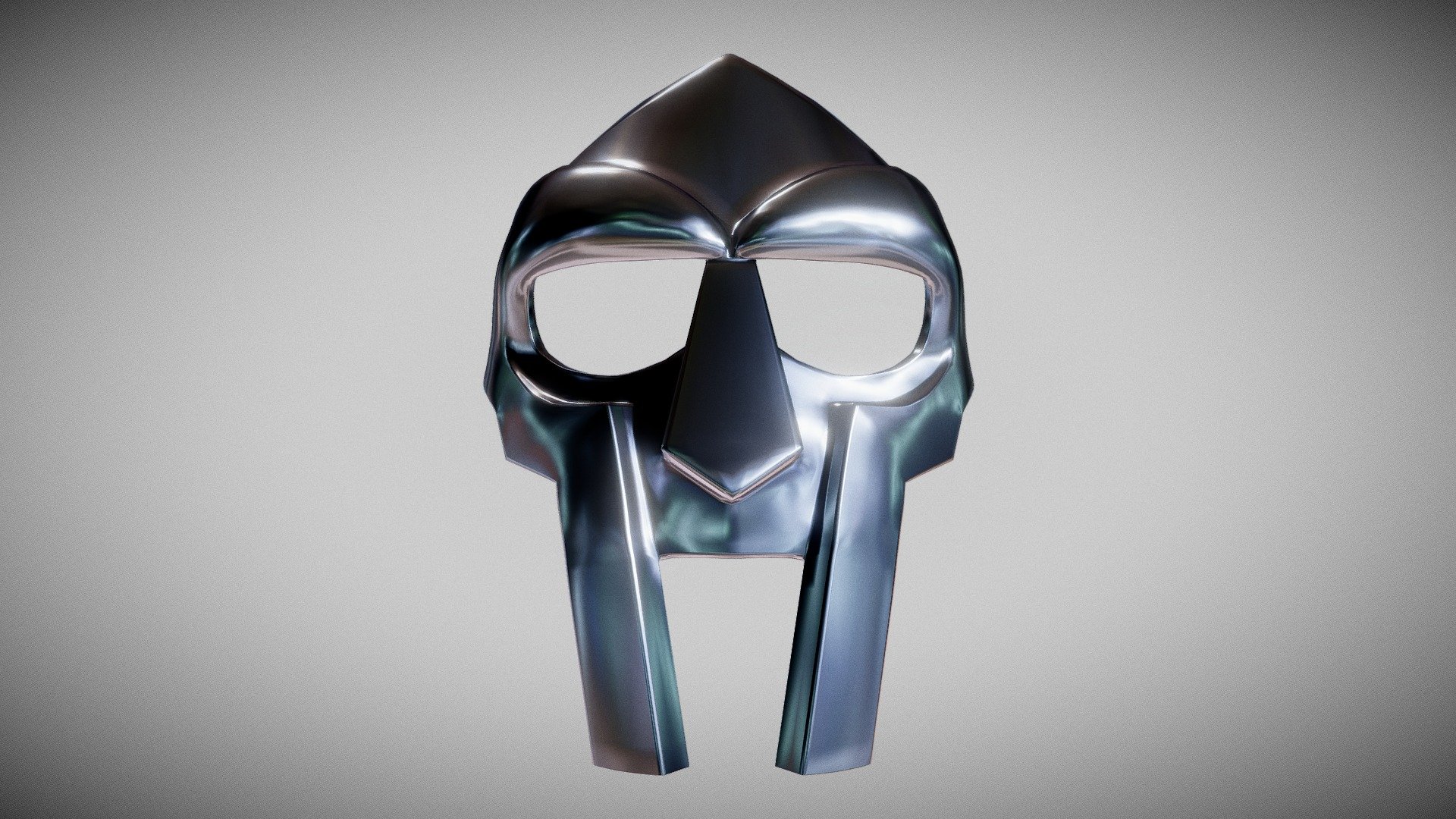 Gladiator Mask as worn by:




Hip Hop Artist MF Doom

Russel Crowe in Gladiator

Dr Doom in Fantastic Four Comics

Quads: 6695
Tris: 13412

Please message me if you need a cleaner, more shiny version of the mask 3d model