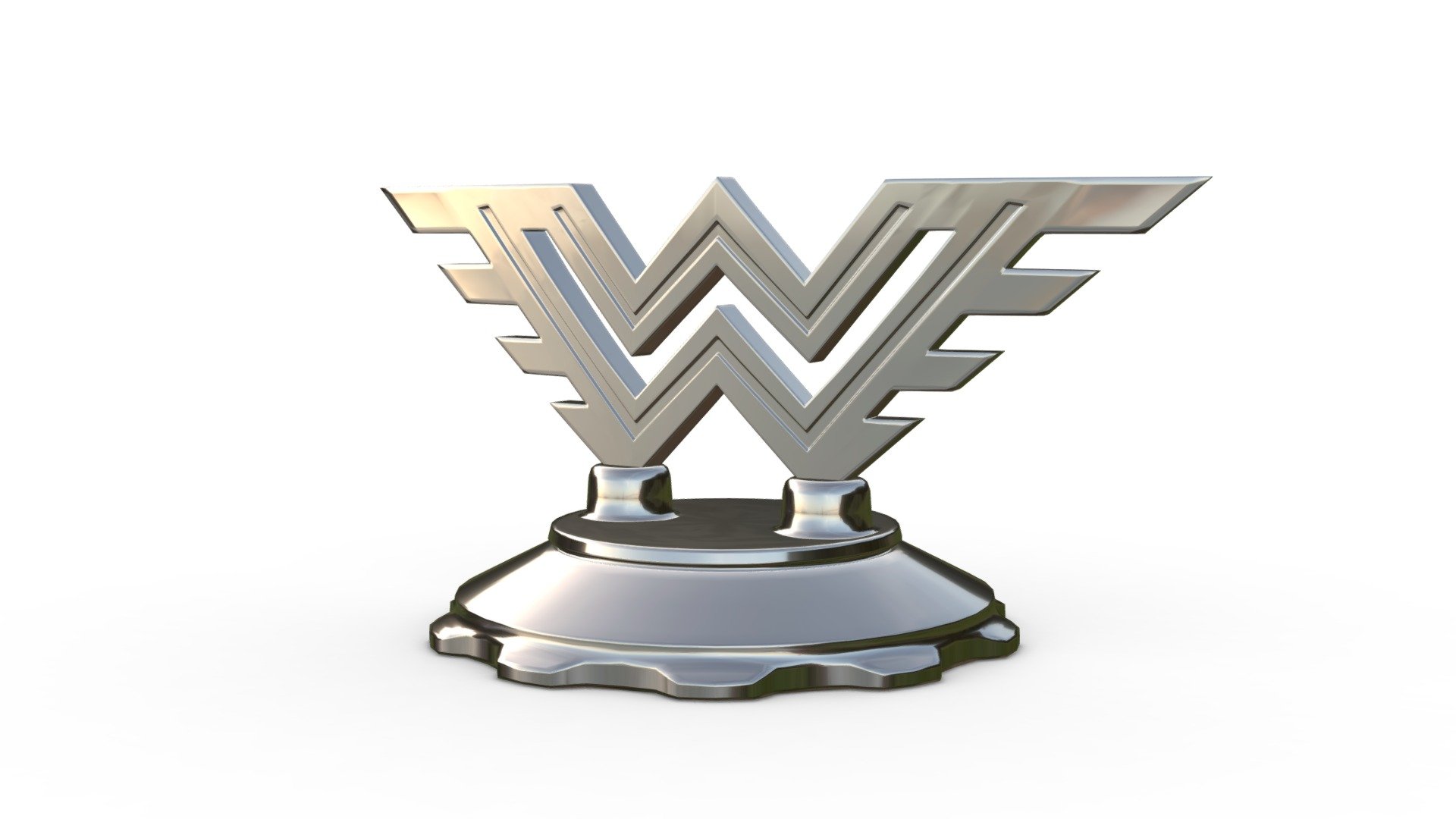 wanderer logo - 3D model by PolyArt (@ivan2020) 3d model