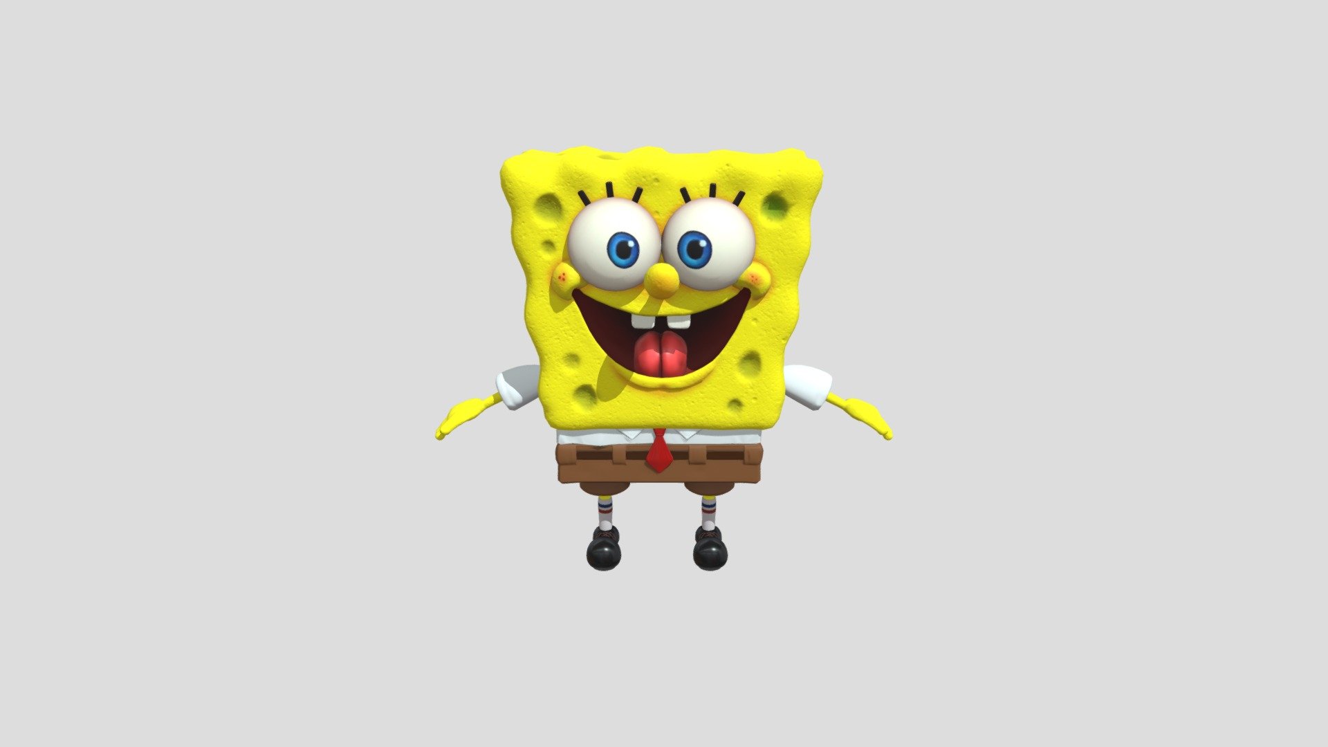 spongebob is the best - The Sponge Bob Squarepants - Download Free 3D model by amyluvzrob 3d model