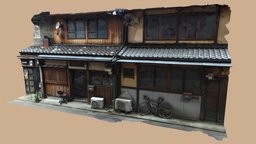 Machiya real street of Kyoto updated 