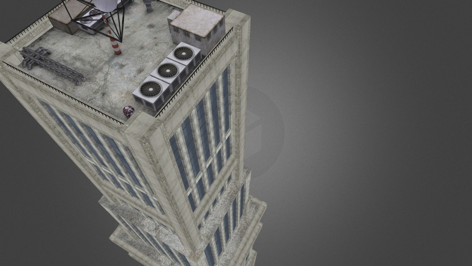 Skyscraper 0004 - Skyscraper 0004 - 3D model by CryBlog Brasil (@cryblogbrasil) 3d model