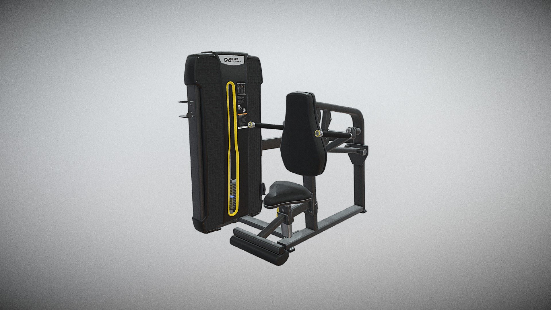 http://dhz-fitness.de/en/e4000#A4026 - SEATED DIP - 3D model by supersport-fitness 3d model