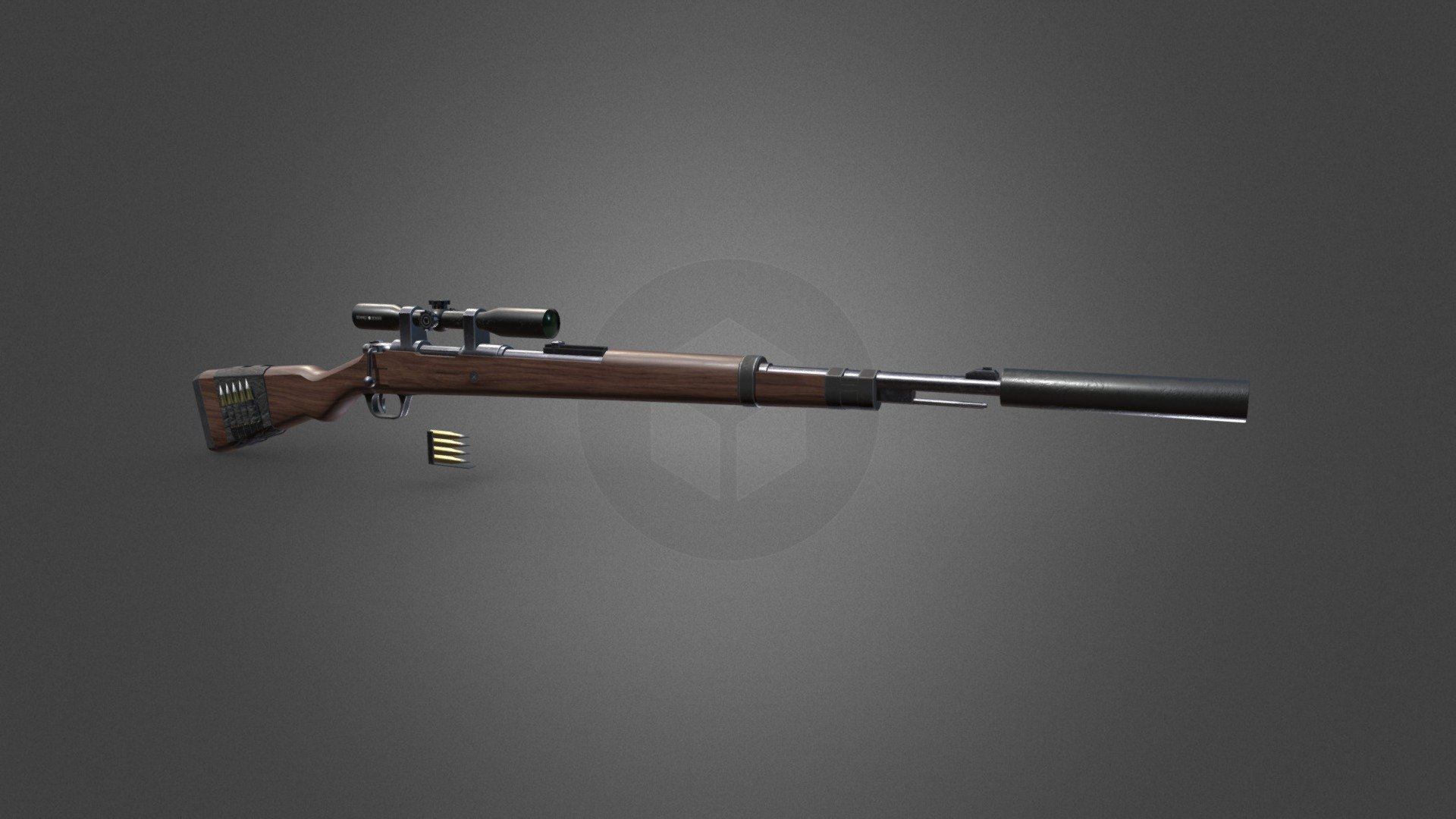 Study Work | 
Low Poly |
Model - 3ds Max |
Texture - Substance Painter - Kar98 - 3D model by Harikrishnan R (@47fortyseven) 3d model
