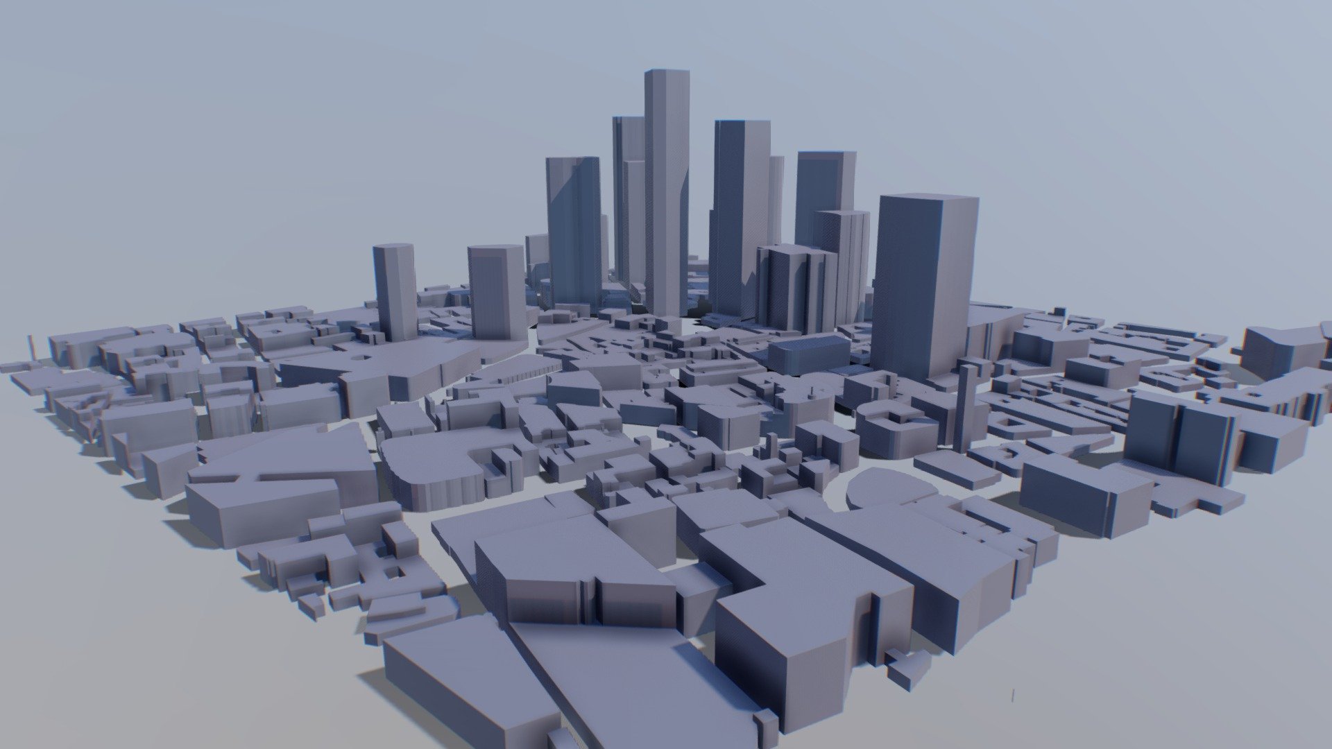 City of London (cmp) - Download Free 3D model by ztrztr (@ztrztr3) 3d model