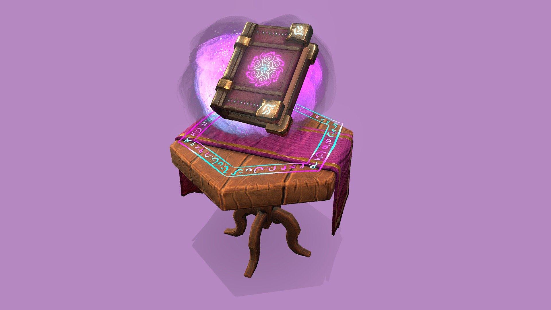 Heres a spellbook game prop I made! trying out high poly low poly bakes with this model to keep the topology low but keep all the details of the hipoly counter parts!
Feel free to download this prop for your own projects just give me a mention where ever you can! :) - Spell Book - Buy Royalty Free 3D model by Macd3d 3d model