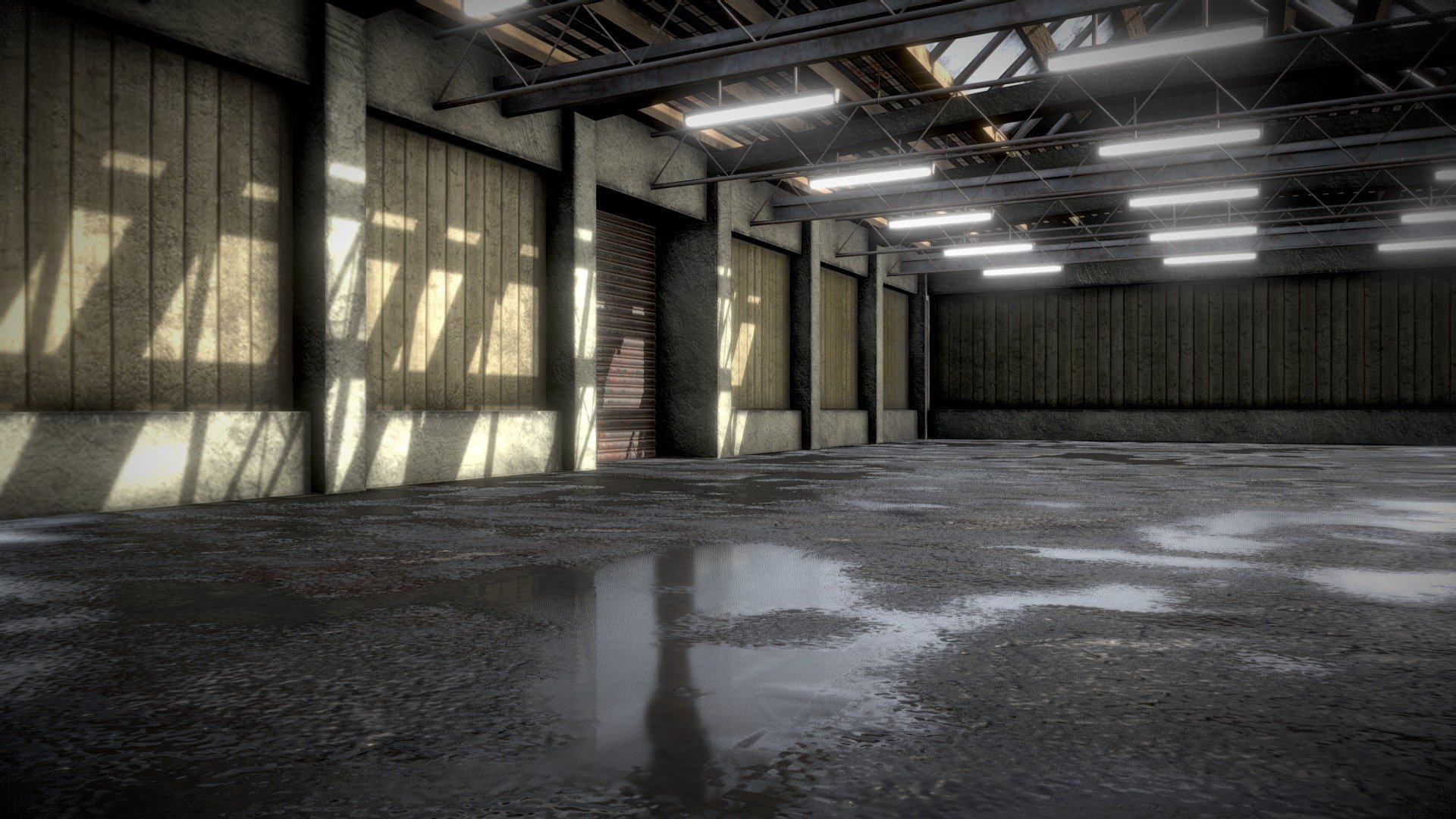 Love automotive rendering? Well your in for a treat! Render your cars in the &ldquo;Old Warehouse
