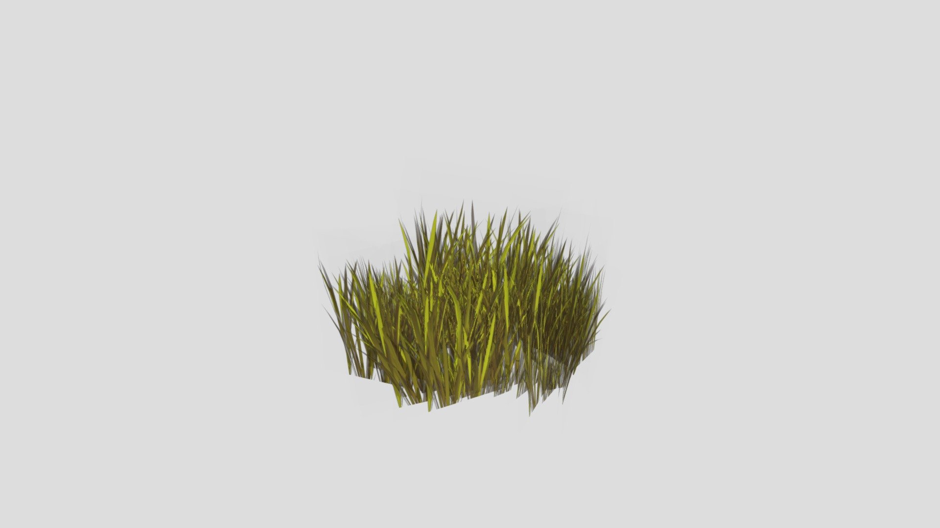 Low Poly Stylized 2D Grass - Download Free 3D model by Gatyh Interactive (@lucas.antongomez) 3d model