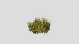 Low Poly Stylized 2D Grass
