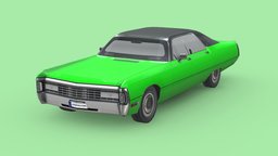 Chrysler Imperial LeBaron 4-door hardtop 1971 power, vehicles, tire, cars, drive, sedan, luxury, vintage, speed, classic, automotive, imperial, old, coupe, hardtop, chrysler, vehicle, lowpoly, car, chrysler-lebaron, lebaron, chrysler-imperial-lebaron