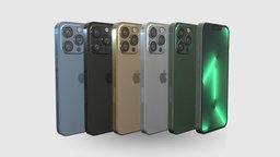 iPhone13 Pro | 5 colors | Baked and Optimized