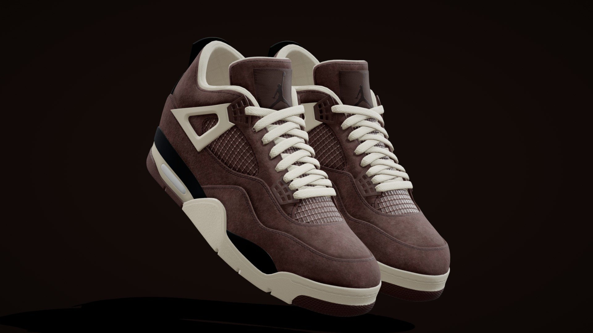 Here is a pair of high qulity Nike Shoes Air Jordan 4

2 Materals

4k Textures

140000 Poly

Great for any render project

Feel free to Comment or contact for any query 3d model