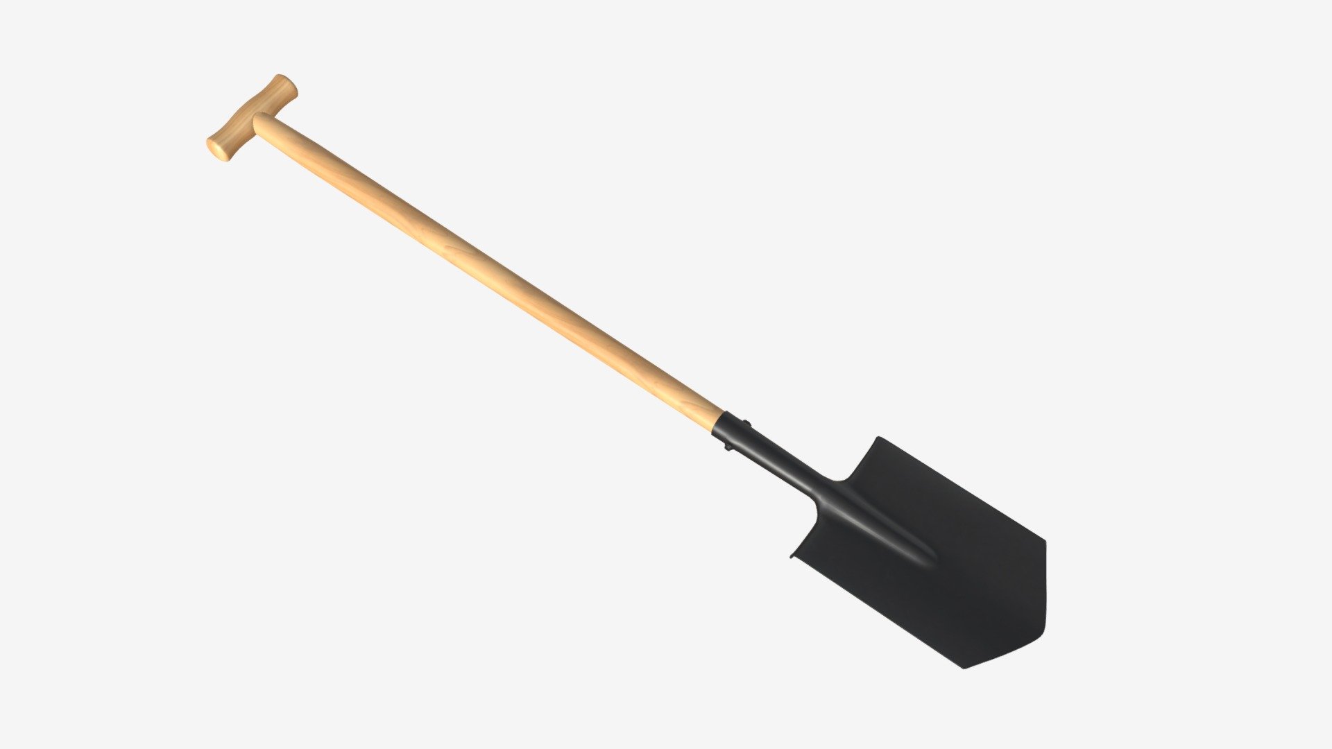Gardening shovel 04 - Buy Royalty Free 3D model by HQ3DMOD (@AivisAstics) 3d model