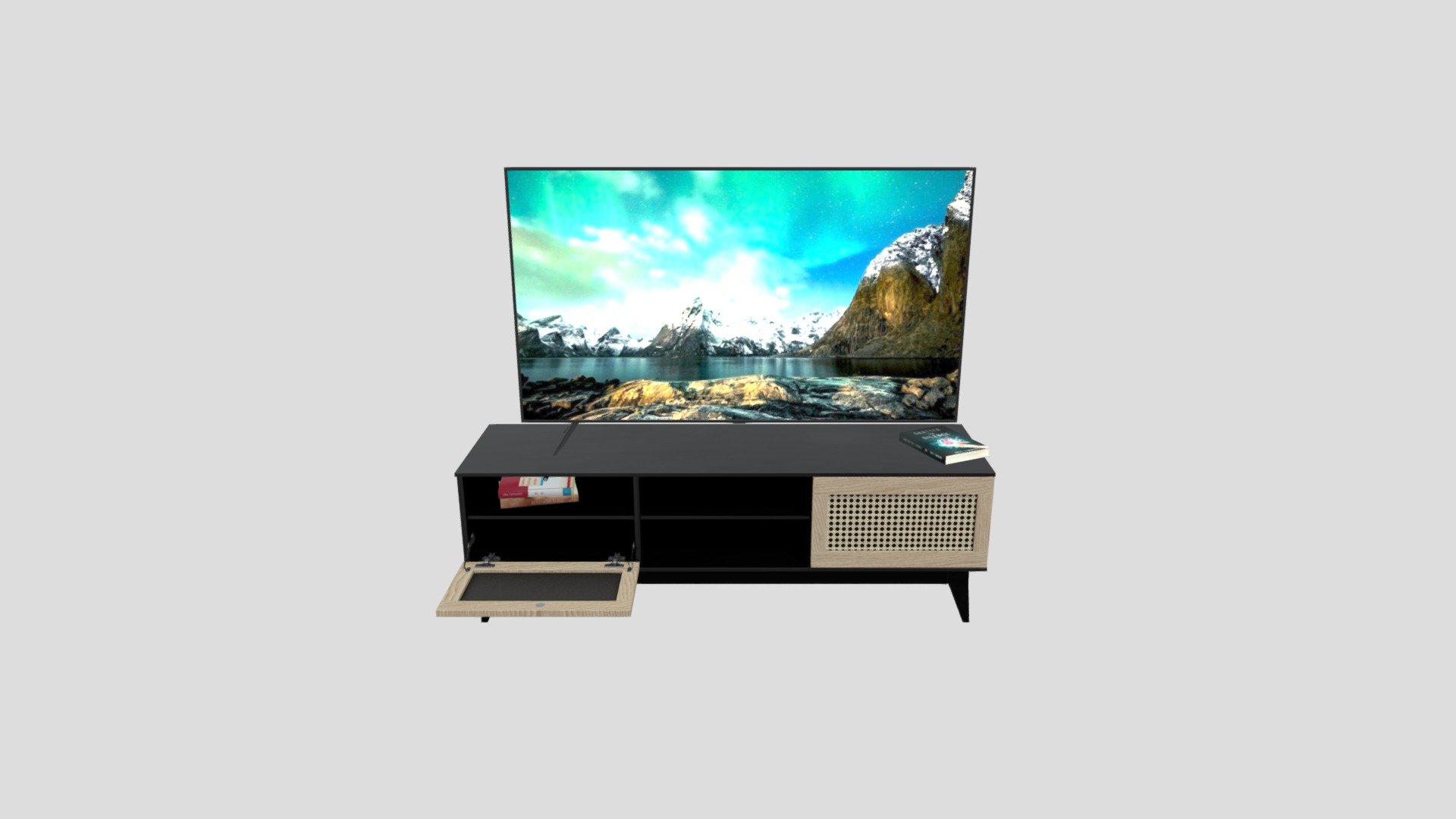 Hi, this is a TV STand model i did recently 3d model