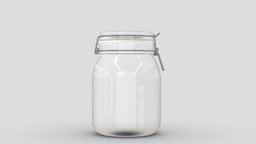 IKEA Korken Jar (34 oz) object, food, product, pot, white, ikea, set, up, detail, jar, mug, transparent, pieces, kitchen, closeup, isolated, close, glass, design, home, decoration, cup, container