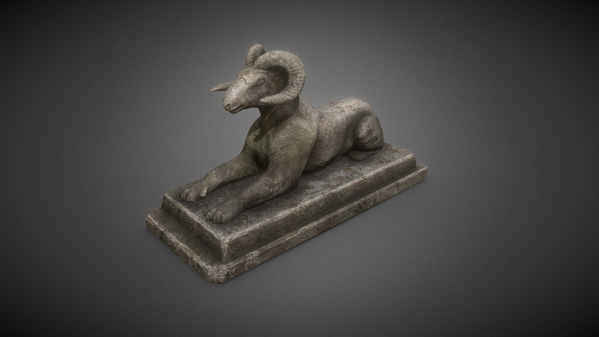One of the model from Cemetery pack - Criosphinx - 3D model by gd_dm 3d model